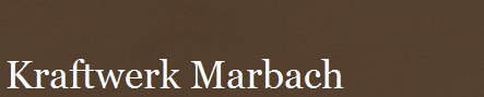 Kraftwerk Marbach